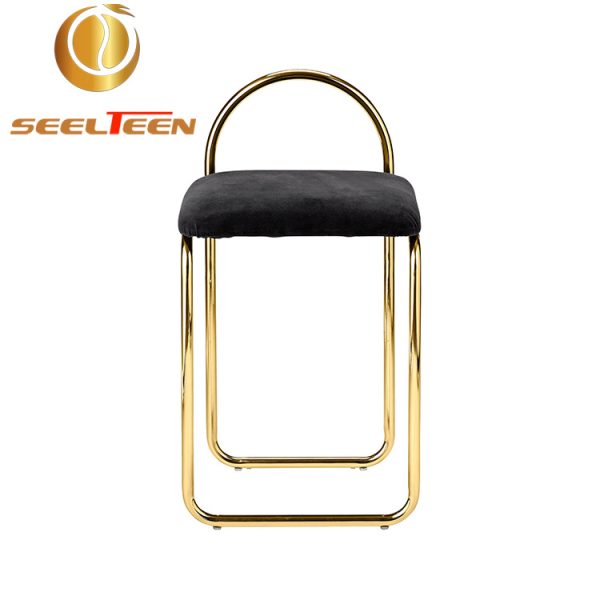 Dining Chair With Gold Legs