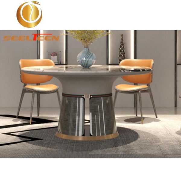 Circle Dining Table Set