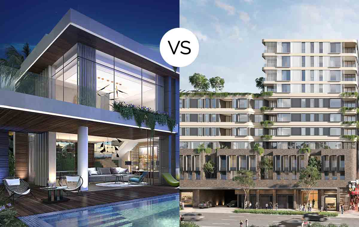 Buying Villa vs. Apartment