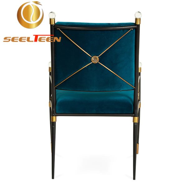 Blue Velvet Dining Chair