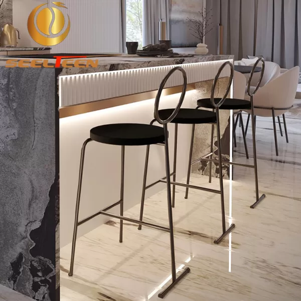 Hollow Back Bar Stool