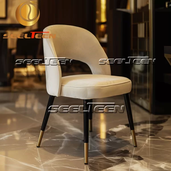 Modern Velvet Accent Chair