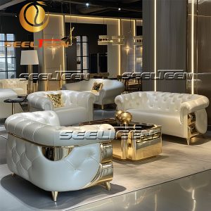 Cream Sectional Couch