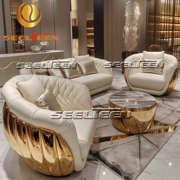 Cream Sectional Sofa