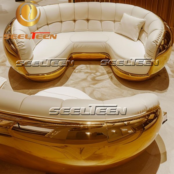 Leather Settee Sofa