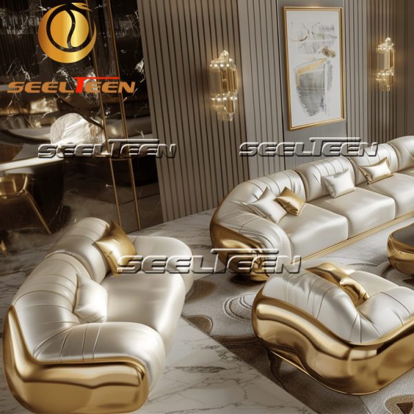 L Shape Sofa Set for Living Room