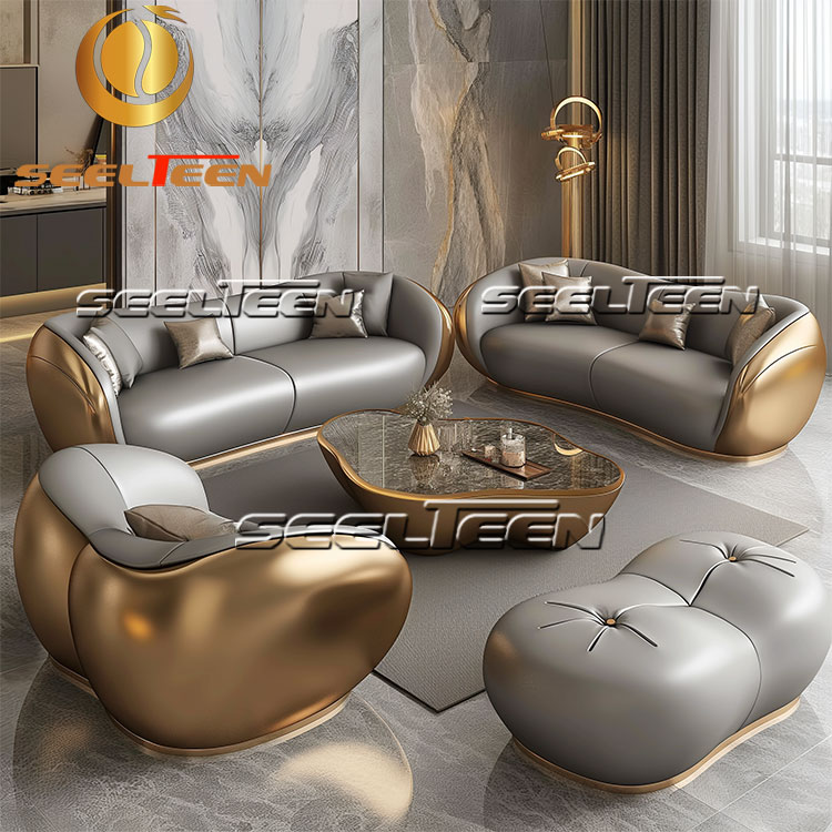 Bold Shapes On Sofa