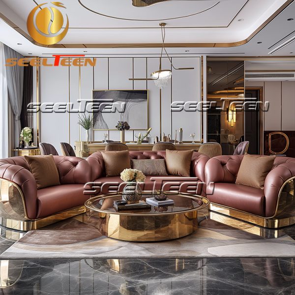 Sofa Set Stainless Steel