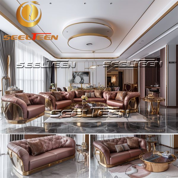 Sofa Set Stainless Steel