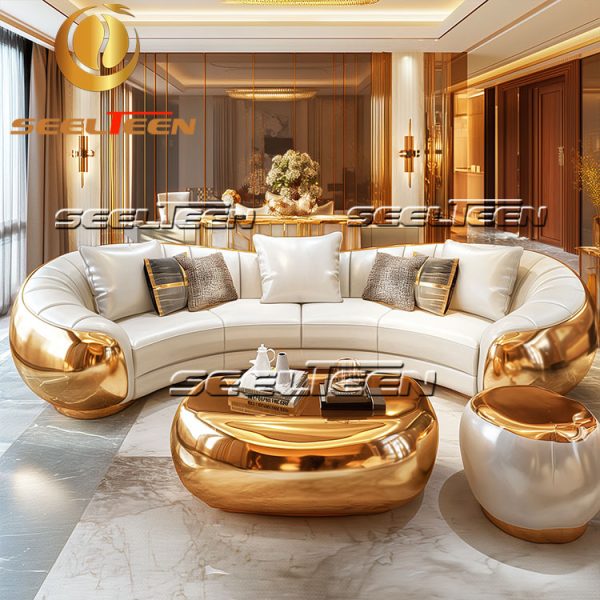 Gold Couch