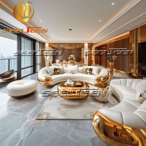 Gold Couch