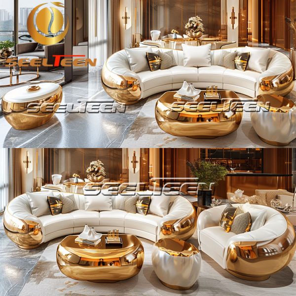 Gold Couch