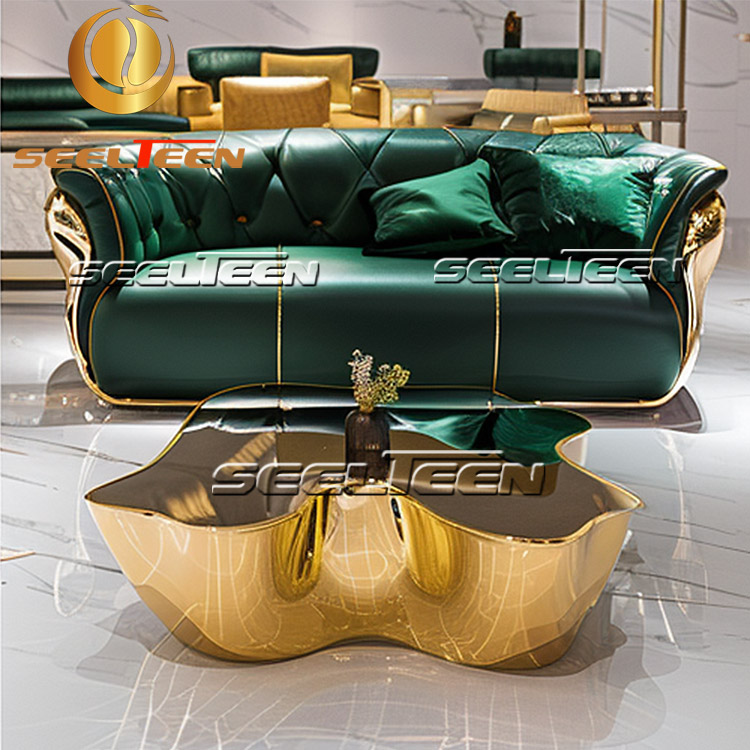 Order a Fully Customized Stainless Steel Sofa